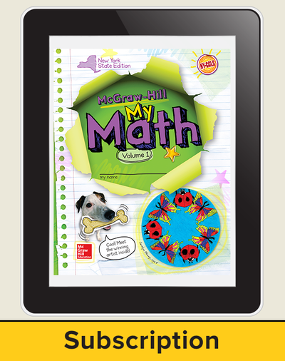 CUS New York My Math Grade 4 Teacher Online Edition 1 year subscription