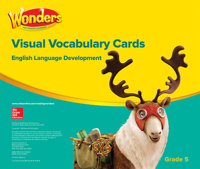 Wonders for English Learners G5 Visual Vocabulary Cards