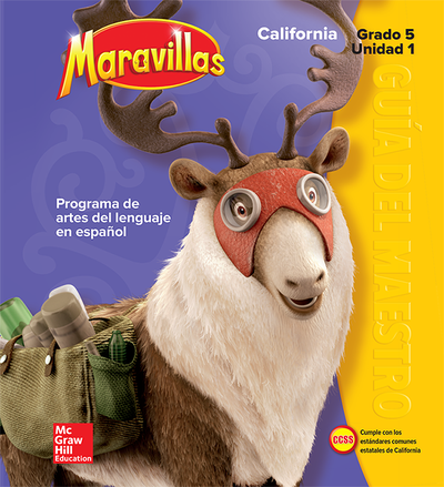 Lectura Maravillas CA | Teacher's Edition Volume 1 Grade 5