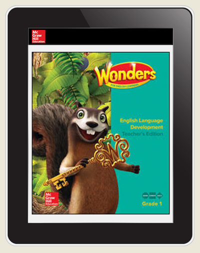Reading Wonders for English Learners 6 Seats Student Workspace  1 Yr Subscription Grade 1