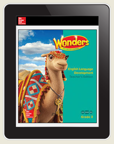 Reading Wonders for English Learners Student Workspace 8 Yr Subscription Grade 3