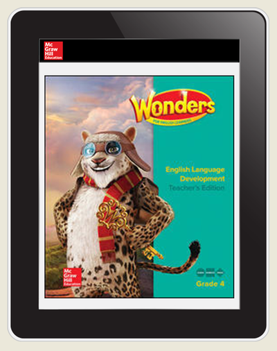 Reading Wonders for English Learners Student Workspace 8 Yr Subscription Grade 4