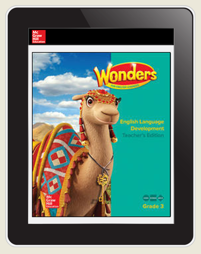 Reading Wonders for English Learners Teacher Workspace 8 Yr Subscription Grade 3