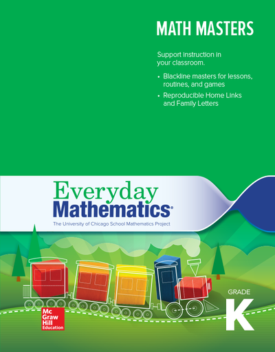 Everyday Mathematics 4, Grade K, Math Masters