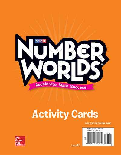 Number Worlds, Level E Activity Cards