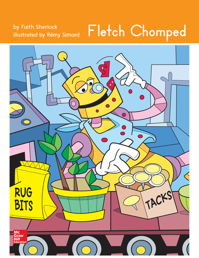Open Court Reading Grade 1 Practice Decodable 36, Fletch Chomped