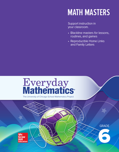 Everyday Mathematics 4, Grade 6, Math Masters