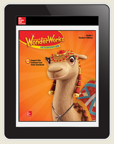 Reading WonderWorks Teacher Workspace 8 Year subscription, Grade 3
