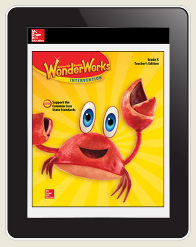 Reading WonderWorks Student Workspace Six Seats w/7 Year Subscription Grade K