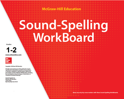 Reading Wonderworks Sound-Spelling WorkBoards Grades 1-2