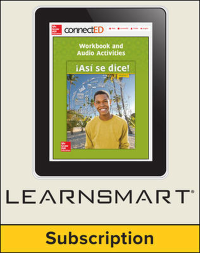 Asi se dice! Level 3, Student Edition Embedded SmartBook, 6-year subscription