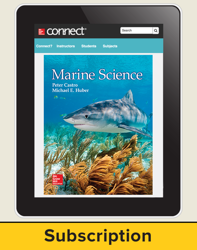 Castro, Marine Science, 2016, 1e, ConnectED eBook, 1-year subscription