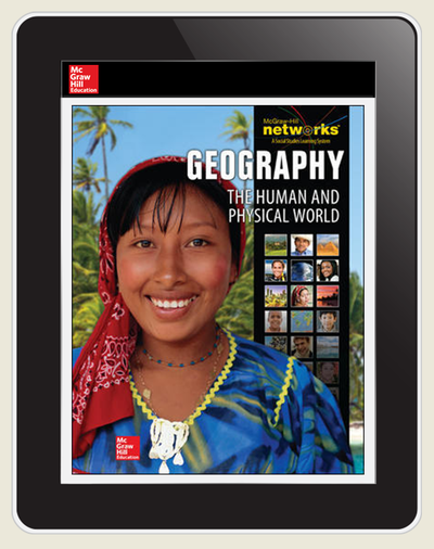 Geography: The Human and Physical World, LearnSmart, Teacher Edition, Embedded, 1-year subscription