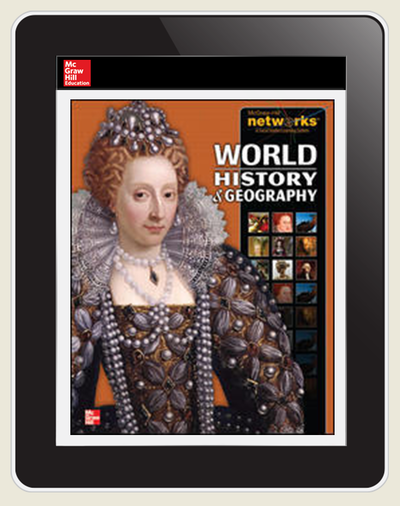 World History and Geography, LearnSmart, Teacher Edition, Embedded, 1-year subscription