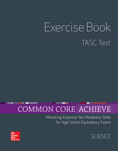 Common Core Achieve, TASC Exercise Book Science
