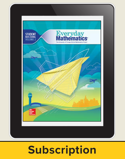 Everyday Mathematics 4, Grade 5, All-Digital Student Material Set, 1 Year