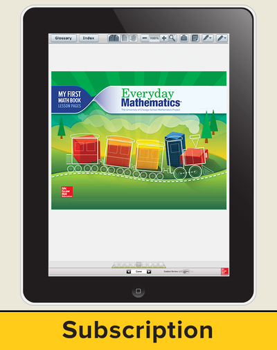 Everyday Mathematics 4, Grade K, All-Digital Classroom Resource Package