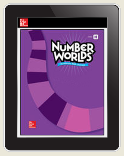 Number Worlds Level H Student License, 1-year subscription