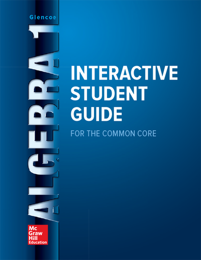 Algebra 1 Interactive Student Guide