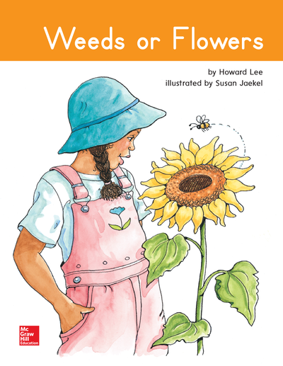 Open Court Reading Grade 1 Practice Decodable 86, Weeds or Flowers