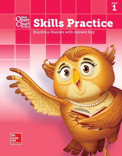 Open Court Reading, Grade K, Skills Practice BLM with Answer Key, Book 1