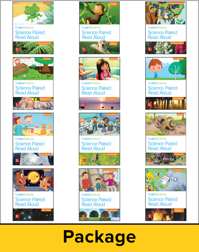 Inspire Science Grade 1, Paired Read Aloud Class Set (1 Each of 12 books)