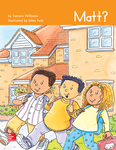 Open Court Reading Grade 1 Practice Decodable 7, Matt?