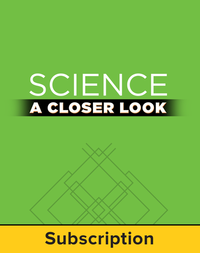 Science, A Closer Look, Grade 4, Online Teacher Edition 2011 (1 year subscription)