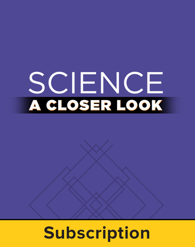 Science, A Closer Look, Grade 5, Online Teacher Edition 2011 (6 year subscription)