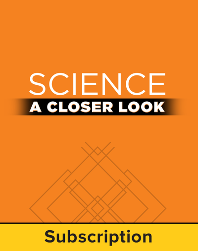 Science, A Closer Look, Grade 3, StudentWorks Plus Online 2011 (6 year subscription without purchase of SE)