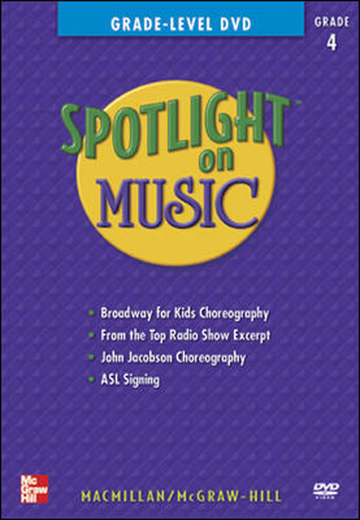 Spotlight on Music, Grade 4, Grade-Level DVD