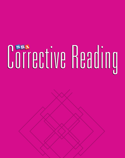 Corrective Reading Decoding Level B2, Blackline Masters