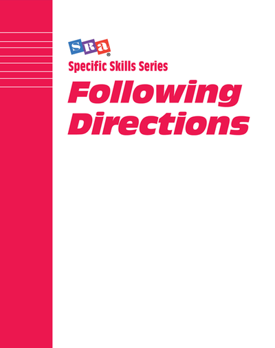 Specific Skills Series, Following Directions, Book D