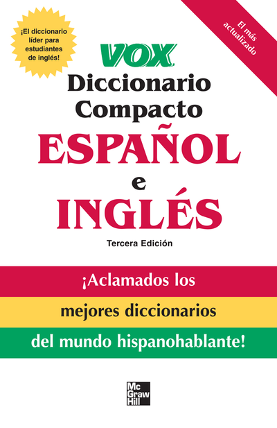 Vox diccionario compacto español e ingles, 3E  (PB)