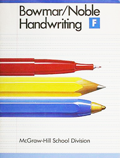 Bowmar/Noble Handwriting, Student Edition Book F