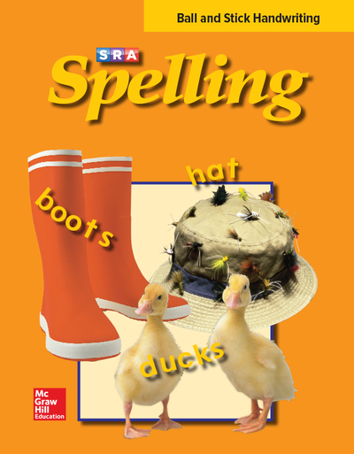 SRA Spelling, Student Edition - Ball and Stick (softcover), Grade 2