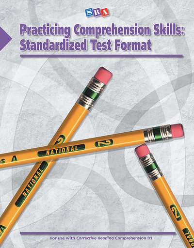 Corrective Reading: Practicing Comprehension Skills Level B1, Standardized Test Format Blackline Masters