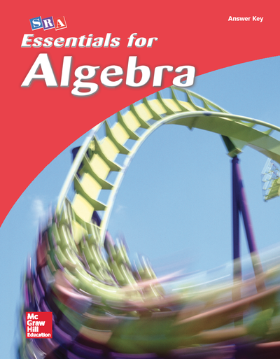 Essentials for Algebra, Answer Key