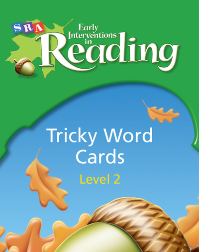 Early Interventions in Reading Level 1, Tricky Word Cards