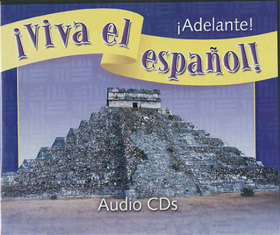 ¡Viva el español!: ¡Adelante!, Audio CDs (Set of 6)