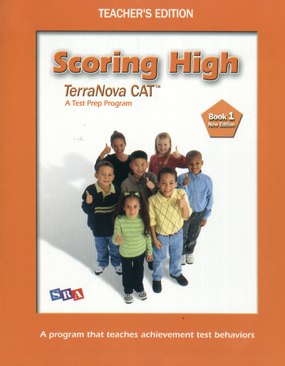 Scoring High Terra Nova CAT, Teacher Edition, Grade 1