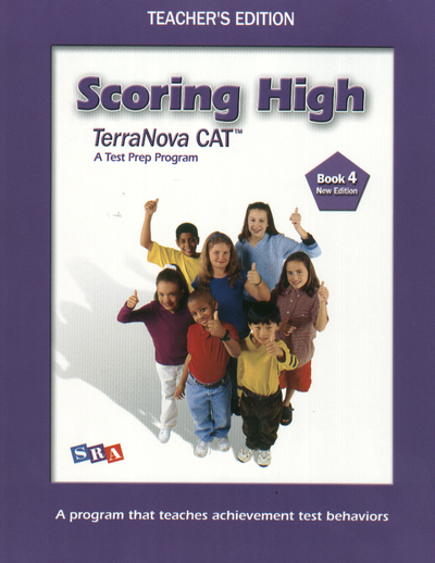 Scoring High Terra Nova CAT, Teacher Edition, Grade 4