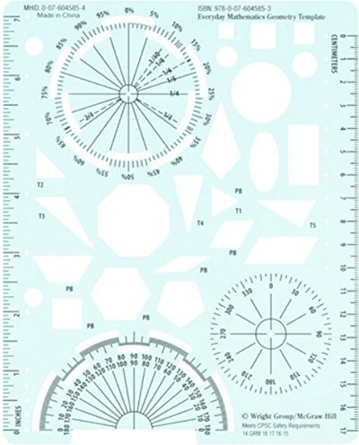 Everyday Mathematics 4, Grades 4-6, Geometry Template
