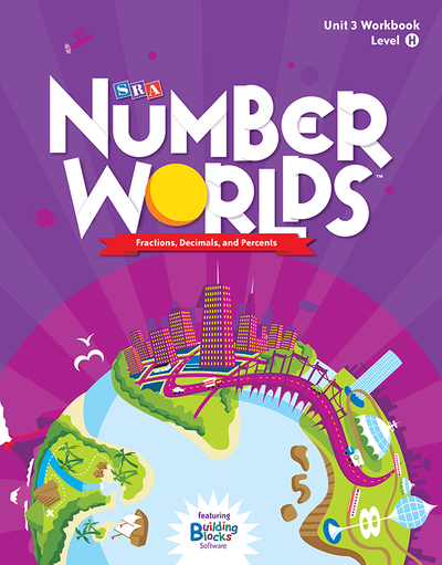 Number Worlds Level H, Student Workbook Fractions (5 pack)