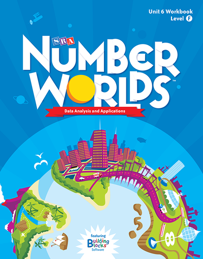 Number Worlds Level F, Student Workbook Data Analysis (5 pack)