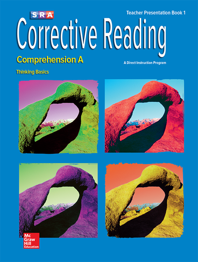 Corrective Reading Comprehension Level A, Presentation Book 1