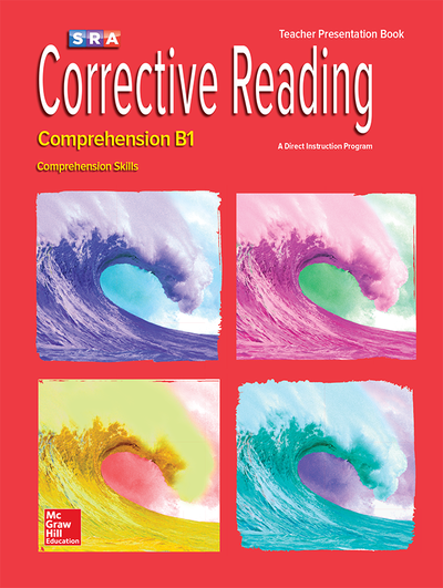 Corrective Reading Comprehension Level B1, Presentation Book