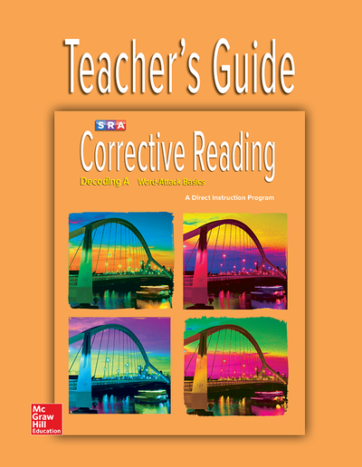 Corrective Reading Decoding Level A, Teacher Guide