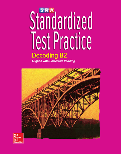 Corrective Reading Decoding Level B2, Standardized Test Prep Blackline Master