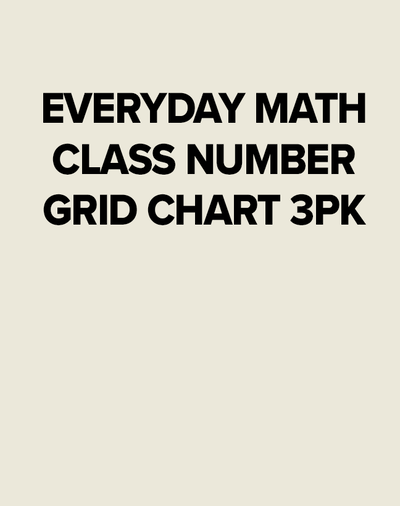 EM CLASS NUMBER GRID CHART 3PK